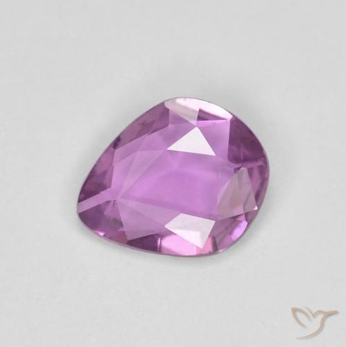 0.73ct Naturale Viola intenso Zaffiro, Taglio a fantasia, VS