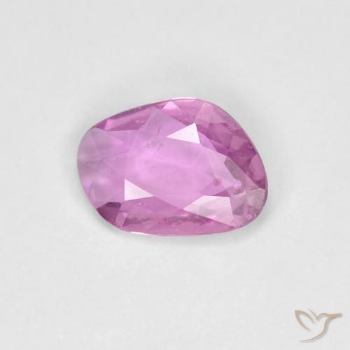 0.72ct Naturale Viola Rosato Intenso Zaffiro, Taglio a fantasia, VS