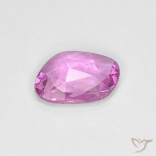Zaffiro Viola Rosato Intenso naturale da 0.72 ct, Taglio a fantasia, VS