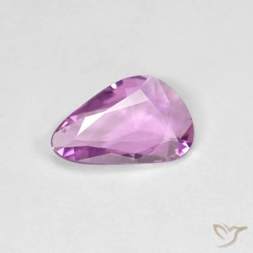 0.72ct Naturale Viola Rosato Intenso Zaffiro, Taglio a fantasia, VVS-VS