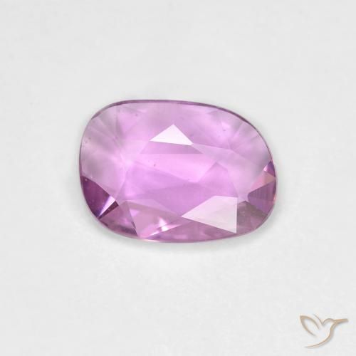 0.74ct Naturale Viola Rosato Intenso Zaffiro, Taglio a fantasia, VVS-VS