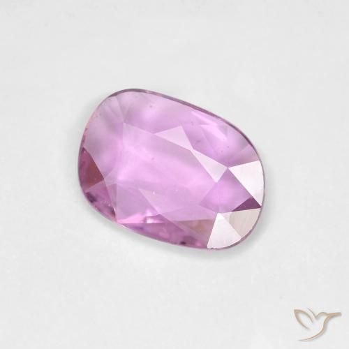 Zaffiro Viola Rosato Intenso naturale da 0.74 ct, Taglio a fantasia, VVS-VS