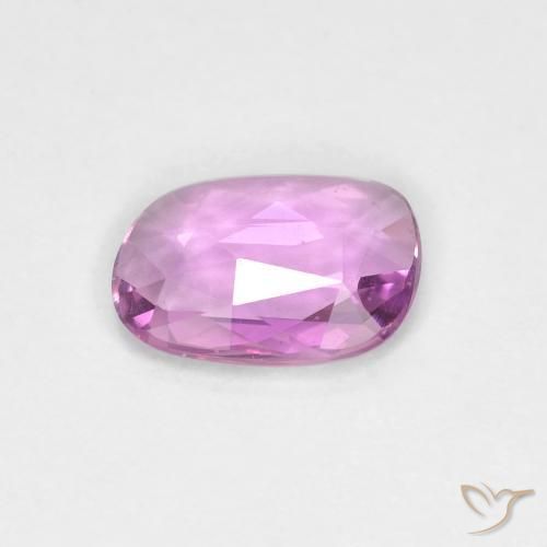 Zaffiro Viola Rosato Intenso naturale da 0.74 ct, Taglio a fantasia, VVS-VS