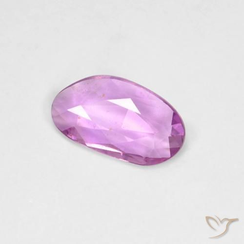 Zaffiro Viola medio naturale da 0.69 ct, Taglio a fantasia, VS