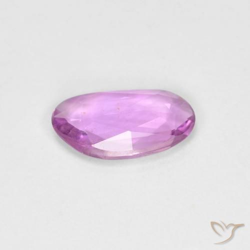 Zaffiro Viola medio naturale da 0.69 ct, Taglio a fantasia, VS