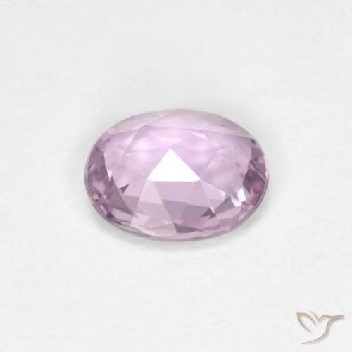Zaffiro Lavanda naturale da 0.66 ct, Ovale, VVS-VS