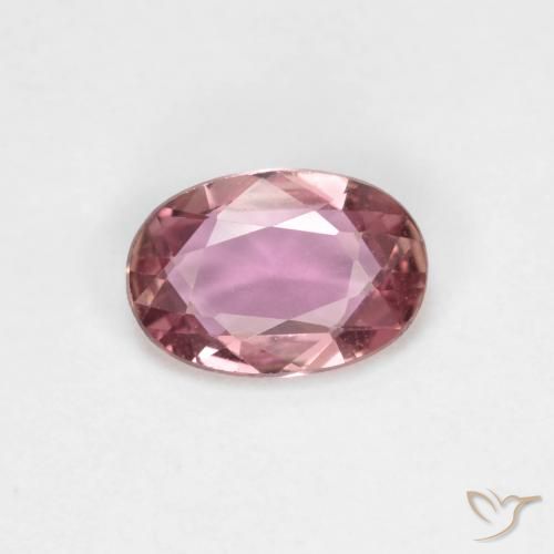 0.49ct Naturale Magenta medio Zaffiro, Ovale, VVS-VS