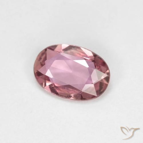 Zaffiro Magenta medio naturale da 0.49 ct, Ovale, VVS-VS