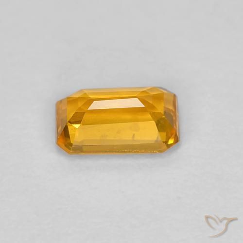 Zaffiro Oro naturale da 0.46 ct, Ottagonale / Taglio smeraldo, VVS