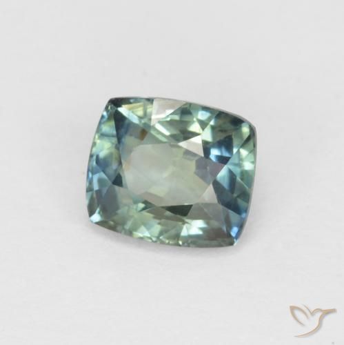 Zaffiro Multicolore naturale da 1.19 ct, Cuscino, VVS-VS