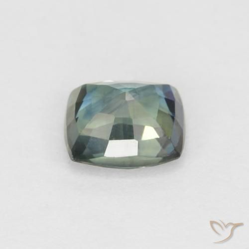 Zaffiro Multicolore naturale da 1.19 ct, Cuscino, VVS-VS