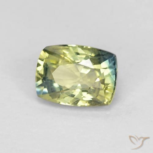 Zaffiro Multicolore naturale da 1.18 ct, Cuscino, VS