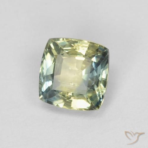 0.66ct Naturale Multicolore Zaffiro, Cuscino, VS