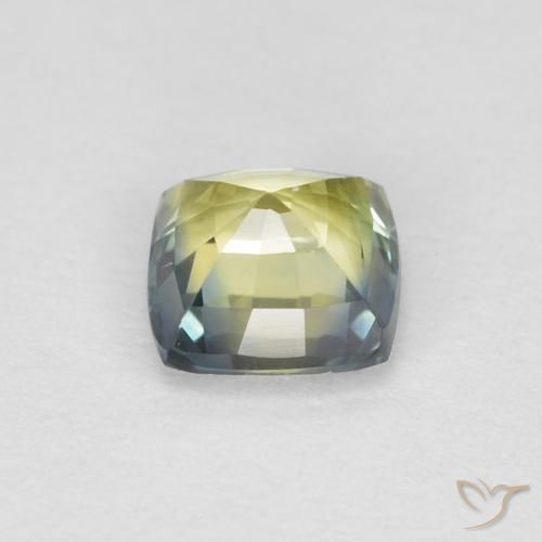 Zaffiro Multicolore naturale da 0.66 ct, Cuscino, VS