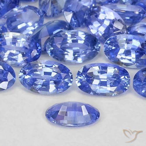 Zaffiro Blu pastello naturale da 0.27 ct, Ovale, VS