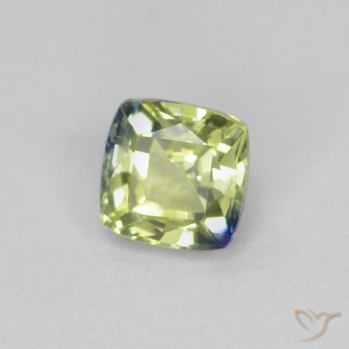 Zaffiro Multicolore naturale da 0.51 ct, Cuscino, VVS-VS