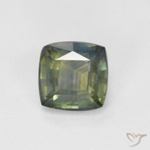 Zaffiro Multicolore naturale da 0.97 ct, Cuscino, VS