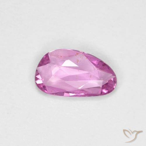 0.60ct Naturale Viola Rosato Intenso Zaffiro, Taglio a fantasia, VS