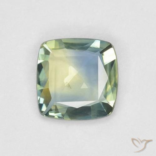 Zaffiro Multicolore naturale da 0.66 ct, Cuscino, VVS
