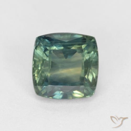 Zaffiro Multicolore naturale da 1.14 ct, Cuscino, VVS-VS
