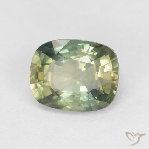 Zaffiro Multicolore naturale da 1.40 ct, Cuscino, VS