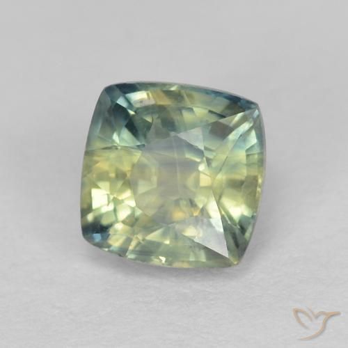 Zaffiro Multicolore naturale da 0.94 ct, Cuscino, VS-SI