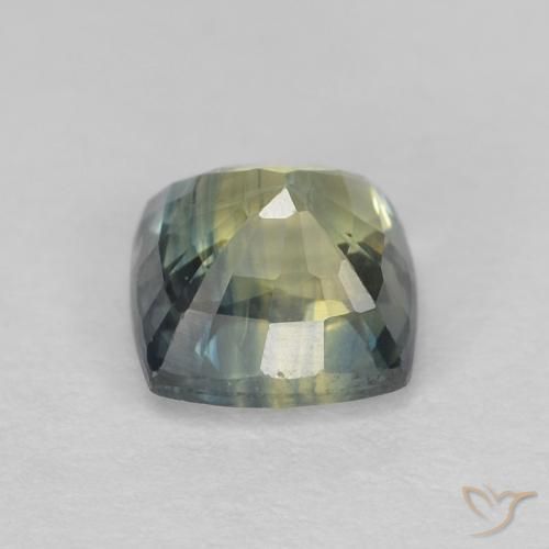 Zaffiro Multicolore naturale da 0.94 ct, Cuscino, VS-SI