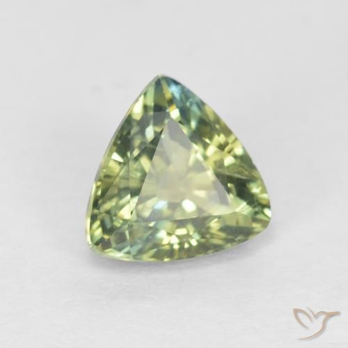 Zaffiro Multicolore naturale da 1.03 ct, Taglio trillion, VVS-VS