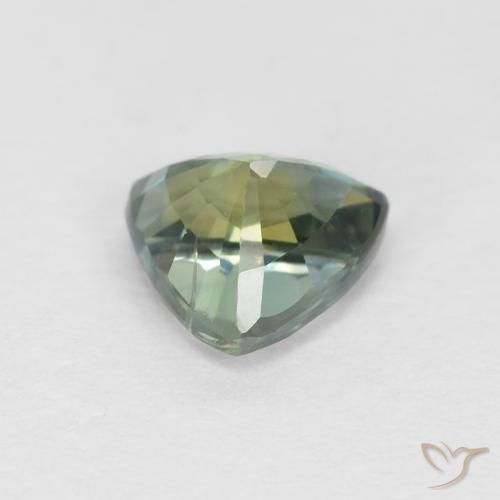 Zaffiro Multicolore naturale da 1.03 ct, Taglio trillion, VVS-VS