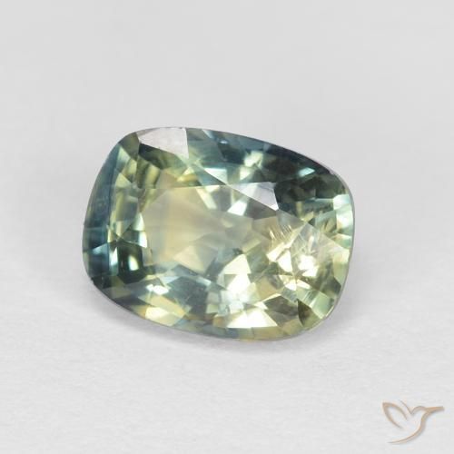 Zaffiro Multicolore naturale da 1.18 ct, Cuscino, VS-SI