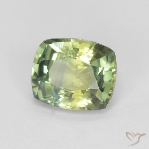 Zaffiro Multicolore naturale da 1.16 ct, Cuscino, VS