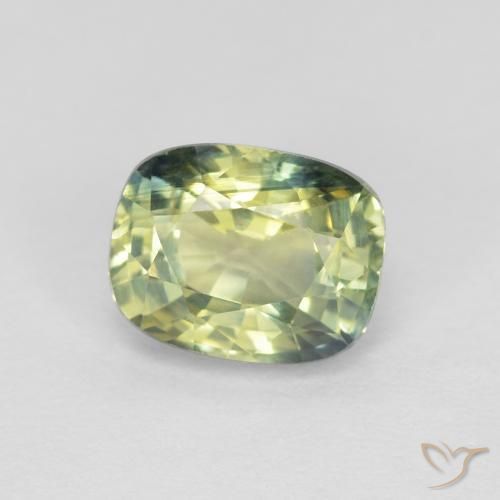Zaffiro Multicolore naturale da 1.06 ct, Cuscino, VVS-VS