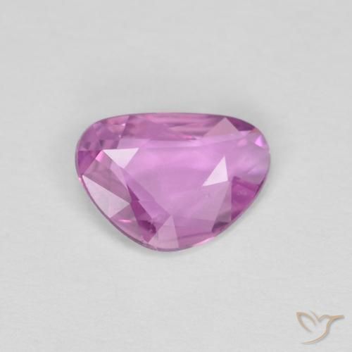 0.51ct Naturale Viola medio Zaffiro, Taglio a fantasia, VVS-VS