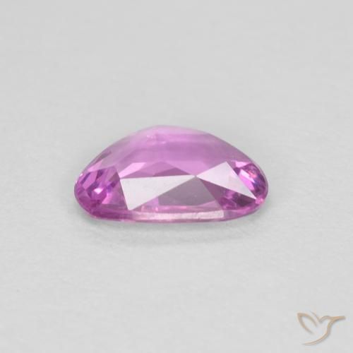 Zaffiro Viola medio naturale da 0.51 ct, Taglio a fantasia, VVS-VS