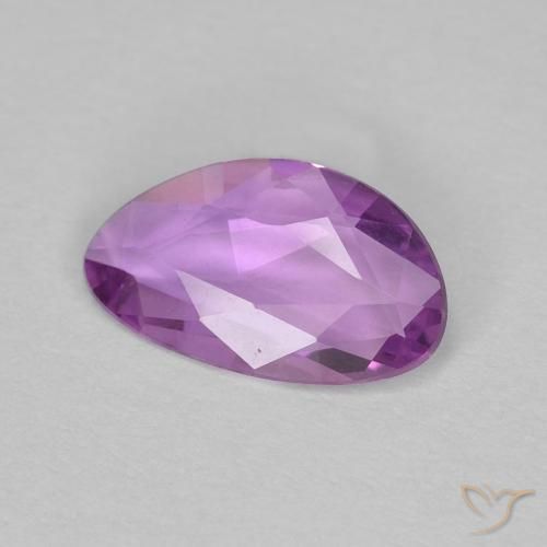 Zaffiro Viola violetto naturale da 0.58 ct, Taglio a fantasia, VVS