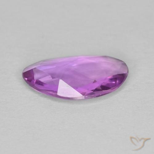 Zaffiro Viola violetto naturale da 0.58 ct, Taglio a fantasia, VVS