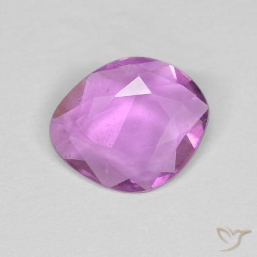 Zaffiro Viola elettrico naturale da 0.59 ct, Taglio a fantasia, VS