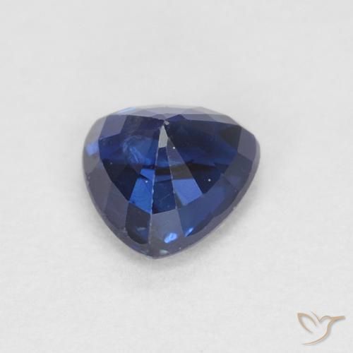 Zaffiro Azzurro crepuscolare naturale da 0.46 ct, Taglio trillion, VS