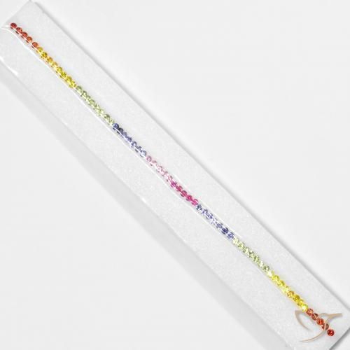 Gemme di Zaffiro Multicolore naturale da 5.27 ct, Rotondo, VS