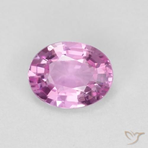 0.52ct Naturale Viola intenso Zaffiro, Ovale, VVS