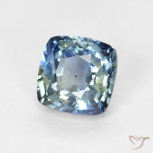 Zaffiro Blu navy naturale da 0.70 ct, Cuscino, VS