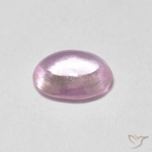 Zaffiro Tono rosa molto chiaro naturale da 0.51 ct, Ovale, Trasparente