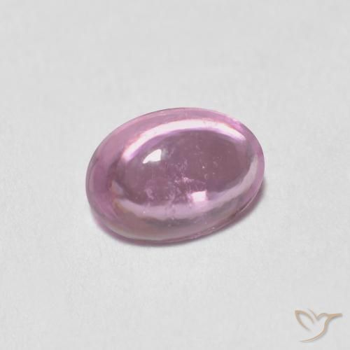 0.49ct Naturale Rosa Molto Chiaro Zaffiro, Ovale, Trasparente