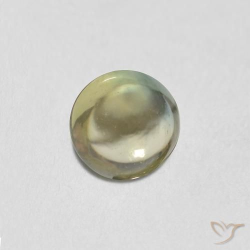 Zaffiro Multicolore naturale da 0.35 ct, Rotondo, Trasparente
