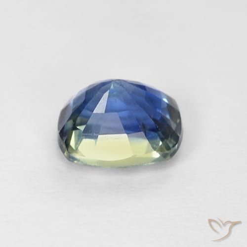 Zaffiro Blu naturale da 0.81 ct, Cuscino, VVS-VS