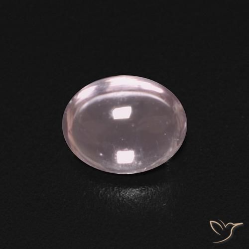 Zaffiro Viola molto chiaro naturale da 0.48 ct, Ovale, Trasparente