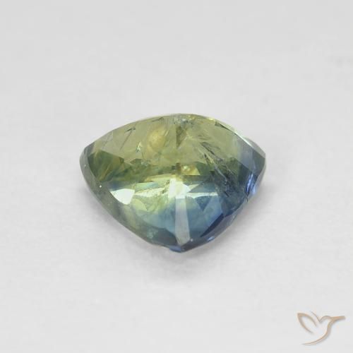Zaffiro Multicolore naturale da 1.04 ct, Taglio trillion, VS-SI