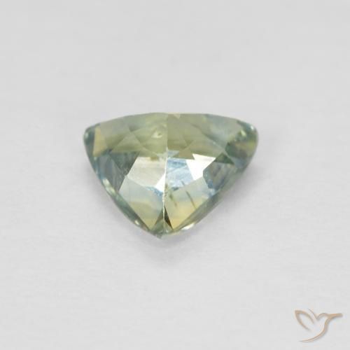 Zaffiro Multicolore naturale da 0.48 ct, Taglio trillion, VS