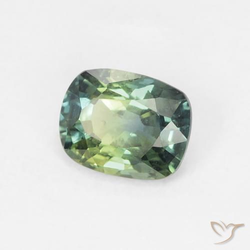 Zaffiro Multicolore naturale da 0.63 ct, Cuscino, VS