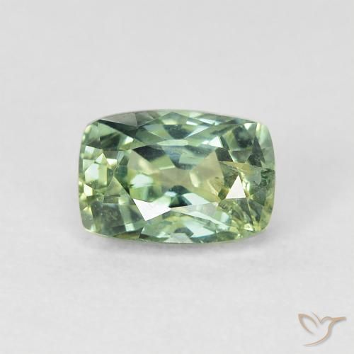 0.94ct Naturale Multicolore Zaffiro, Cuscino, VS